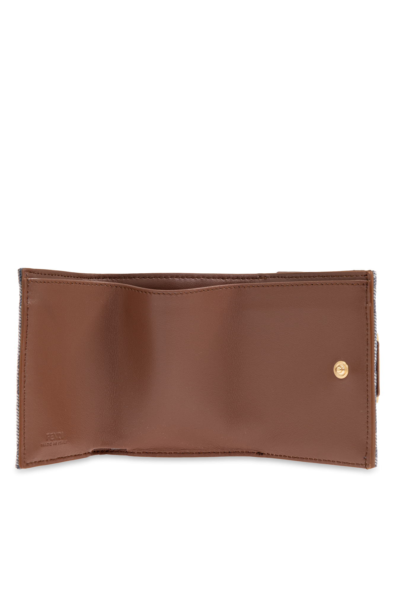 大特価SALE★FENDI★FFロゴカードウォレット★BROWN Amazon | [フェンディ] 二つ折り財布 ファブリック FFロゴ